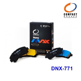 Compact Nanomax ผ้าเบรคหน้า New Chevrolet Colorado 2WD - 4WD ปี 2017-ON DNX-771