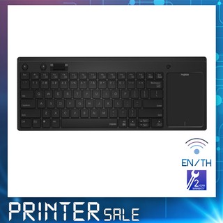 Rapoo K2800 Wireless Multi-Mode Touch Keyboard : ไทย / ENG (KB-2800-BK)