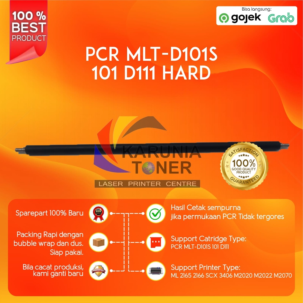 PCR ลูกกลิ้งชาร์จหลัก D101 D111 ML2160 ML2165 ML2166 M2020 M2070 SCX3405 SCX3406