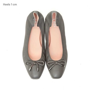 O&amp;B รองเท้าหนังแกะ รุ่น Audrey Comfy in Charcoal