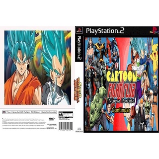 แผ่นเกมส์ PS2 DRAGON BALL Z CARTOON FIGHT CLUB VERSIÓN LATINO 2020   คุณภาพ ส่งไว (DVD)