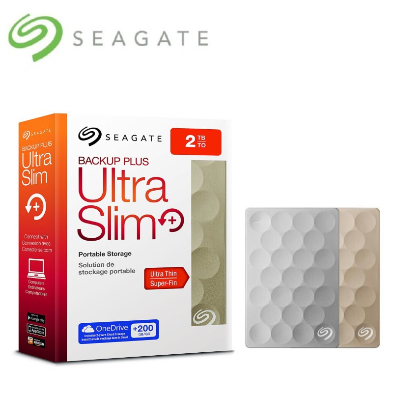 Seagate 2TB SUB3.0 Backup Ultra Slim External Hard Drive Hard Disk for PC,Laptop