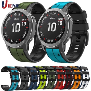 สายนาฬิกาข้อมือซิลิโคน 22 26 มม. สําหรับ Garmin Fenix 7x 7 6x 6 Pro Fenix 5x 5 Plus Forerunner 935 945