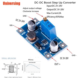 (Universing) พาวเวอร์ซัพพลาย 2a Dc-Dc 2V-24V To 3V 5V 6V 9V 12V 19V