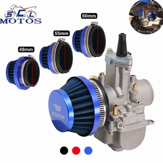 KEIHIN MIKUNI เครื่องกรองอากาศ 48 / 55 / 60 มม . สําหรับ Keihin Koso Pwk Mikuni คาร์บูเรเตอร์ 2 Stroke Atv Quad Dirt Bike Moto