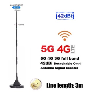 เสาอากาศ 5G 4G 3G 42dBi High Gain Signal Booster Antenna Strong Magnetic