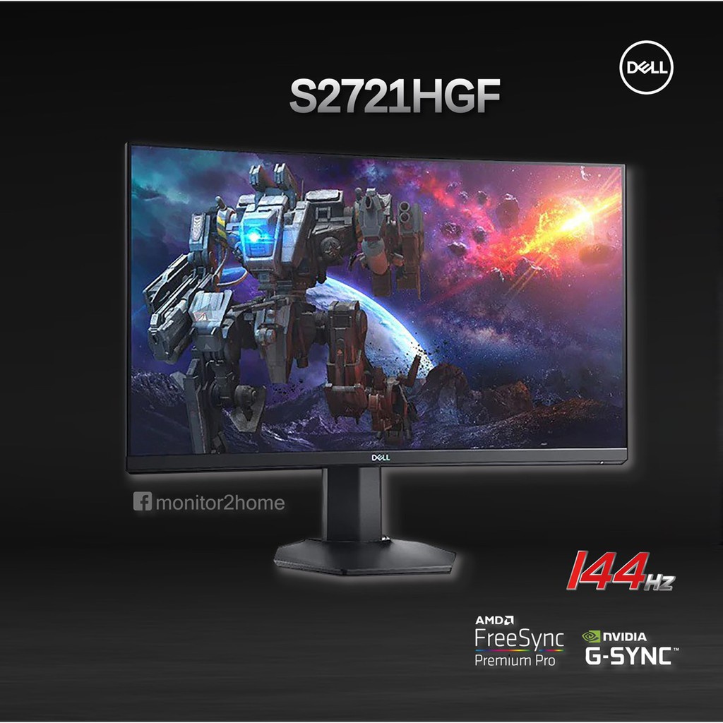 Dell S2721HGF 27" Full HD (1920x1080) 144Hz 4ms VA AMD FreeSync Premium