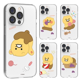 เคสโทรศัพท์มือถือ แบบใส ลาย Kakao Friends Choonsik ผลิตในเกาหลี สําหรับ iPhone 11 Pro Max 7 8 SE2 SE3