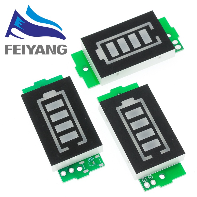 โมดูลทดสอบความจุแบตเตอรี่ลิเธียม 1S 2S 3S 4S Single 1-8S Single 3.7V 4.2V หน้าจอสีฟ้า สําหรับยานพาหนะไฟฟ้า - รูปที่ 4
