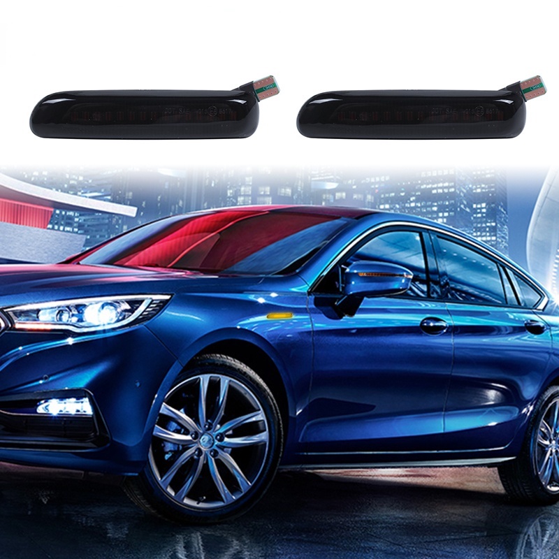 สําหรับ BMW E46 Limo Touring Coupe LED ด้านข้างไฟเลี้ยวไฟสัญญาณด้านข้างสําหรับ 3 Series BMW E46 Cabr