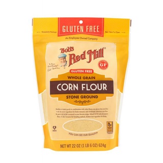 Bobs Red Mill Gluten Free Corn Flour 22 oz. กลูเต็นฟรี แป้งข้าวโพด