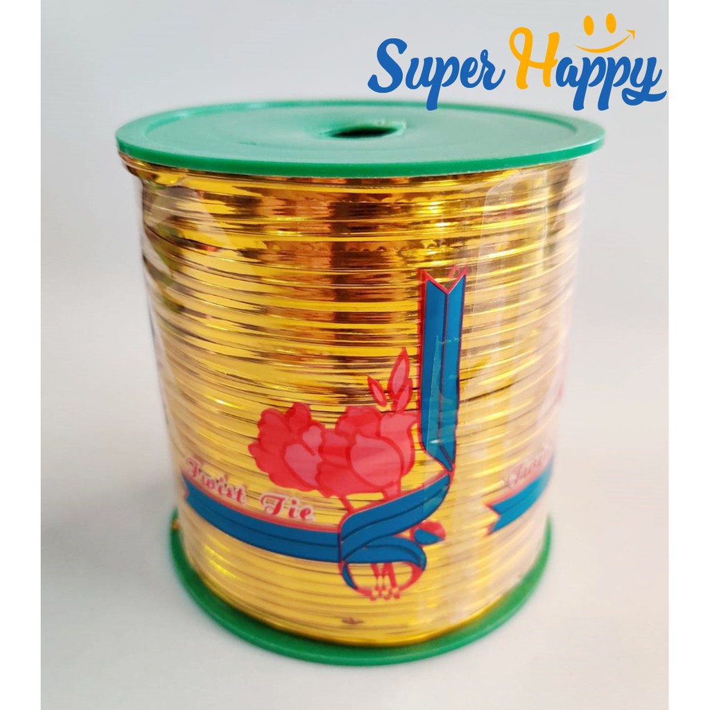 ริบบิ้นลวดม้วนจัมโบ้ 350 หลา(320 เมตร) ลวดสี ลวดมัดโบว์ ลวดมัดถุงขนม - รูปที่ 4