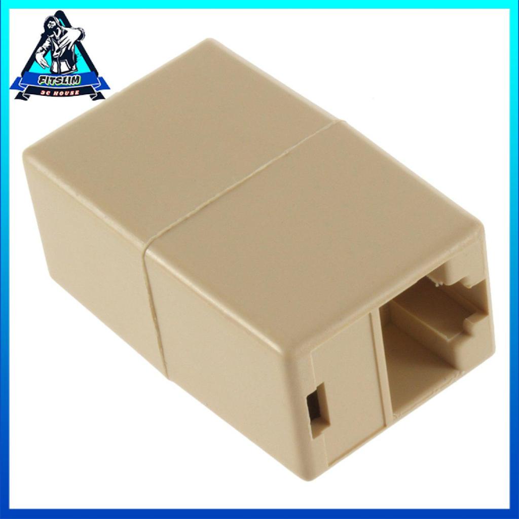 [Fitslim] New RJ45 CAT 5 5E Lan Cable Joiner Coupler Connector