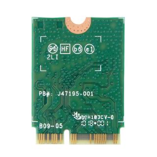 Intel Dual Band Ac 9560 9560 Ngw Ngff 1 . 73 Gbps Bt 5 . 0 . 2 M . 4 E9 D อุปกรณ์เสริมสําหรับคอมพิวเตอร์