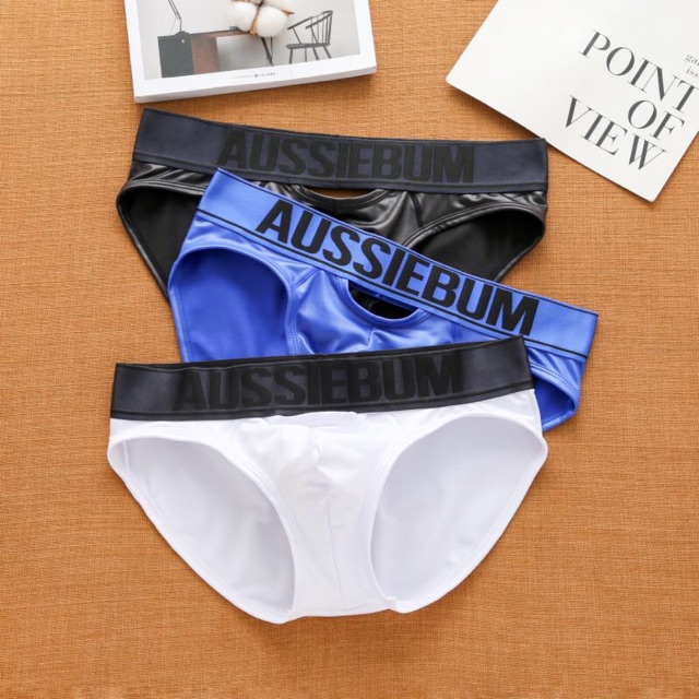 ขายดี กางเกงในชาย กางเกงในแฟชั่นAUSSIEBUM ทรงbrief เปิดโชว์หน้าโชว์หลังนิดๆ