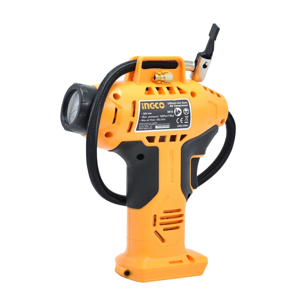 INGCO CACLI2001 ปั๊มลมไร้สาย แบตเตอรี่ 20V เครื่องเป่าลม