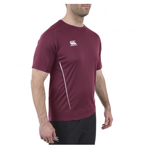 Tee Shirt, Team Dry Tee Senior Maroon, เสื้อคอกลม