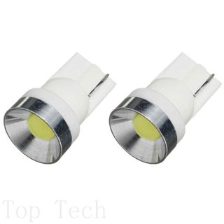 w5 w 168 194 t 10 cob led หลอดไฟข้างรถยนต์ 6000 k แสงสีขาว 2 ชิ้น/ชุด