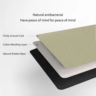 SON OF OAK แผ่นรองเมาส์ กันลื่น ต้านเชื้อธรรมชาติ Mouse Pad เมาส์แพด แผ่นรองเมาส์คอมพิวเตอร์