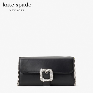 KATE SPADE NEW YORK LOVITT BUCKLE CROSSBODY WALLET K6319 กระเป๋าสตางค์