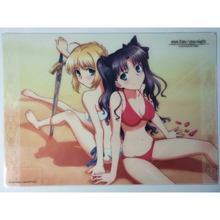 แผ่นรองอนิเมะ A3  CLEAR DESK MAT  Fate/stay night (29.7×42)