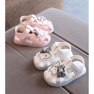 รองเท้าเด็ก Baby shoesรูปเเมวติดโบว์