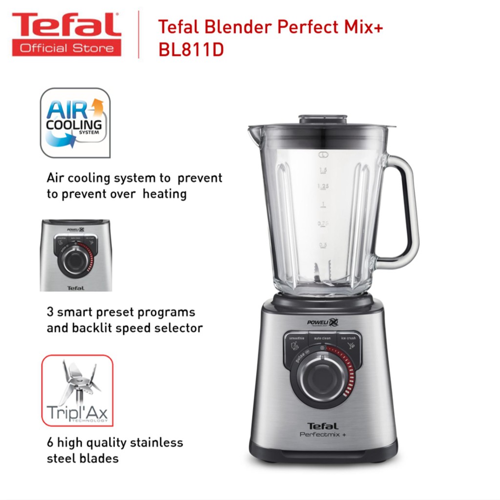 อะไหล่เครื่องปั่น Tefal แท้100% โถปั่น ซีลยาง ใบมีด BL811/BL82/BL88A/811/82 [โปรดอ่านรายละเอียด] moulinex ราคา ถูกที่สุด ดีลบีเคเค แกลเลอรีภาพที่ 9