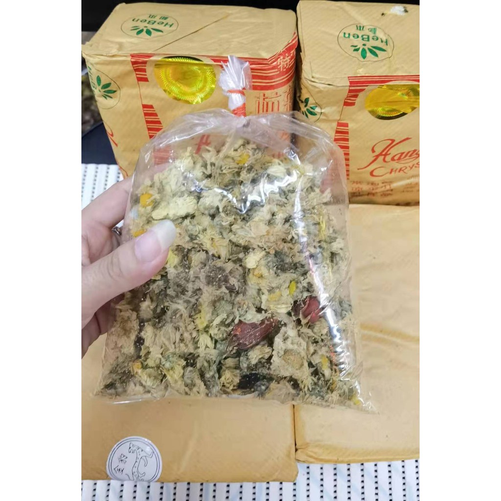 เก๊กฮวย(金豹牌菊花F29 )100g ช่วยขับพิษร้อน ขับเหงื่อ แก้ร้อนใน ชาดอกเก๊กฮวยมีกลิ่นที่หอม รสชาตินุ่มชุ่มคอ