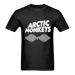 เสื้อยืดครอปเสื้อยืดลายโลโก้ Arctic Monkeys Tour สําหรับผู้ชายS-5XL