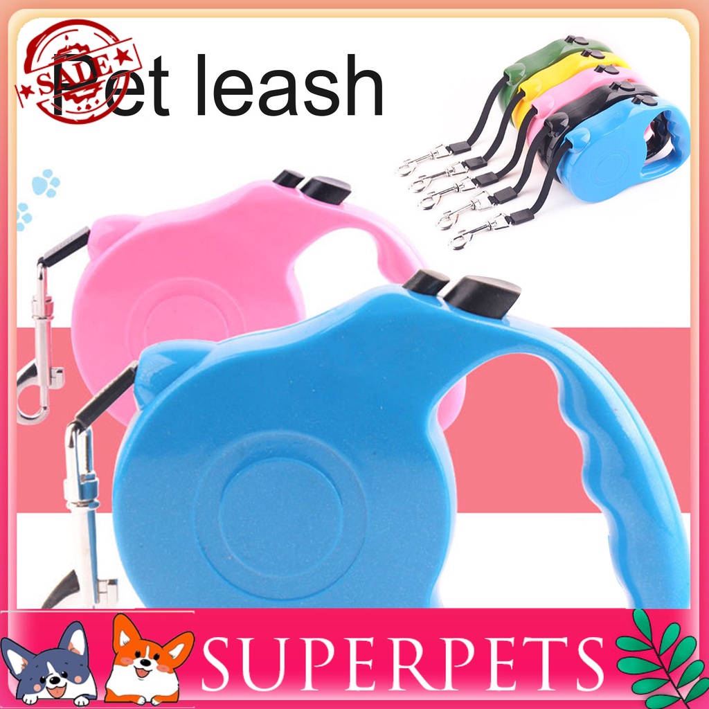 Puppy Leash Tractor Portable Automatic Telescopic Belt Dog Walker Pet