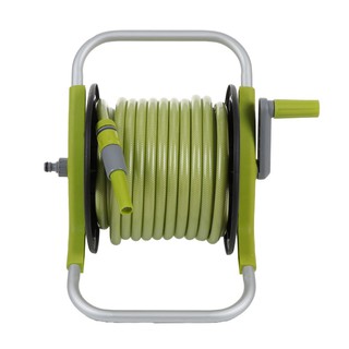 SPRING W-03 1/2"x20M GREEN REEL HOSE สายยางโรล  W-03 1/2 นิ้วx20 ม. สีเขียว สายยางรดน้ำ อุปกรณ์รดน้ำต้นไม้ สวนและอุปกรณ์