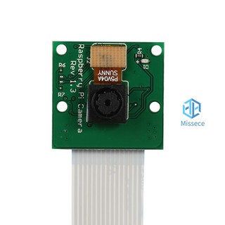 โมดูล กล้องwebcam 5 Mp 1080 P + สายเคเบิล 15 ซม . สําหรับ Raspberry Pi 3 Model B + / 3 Mis