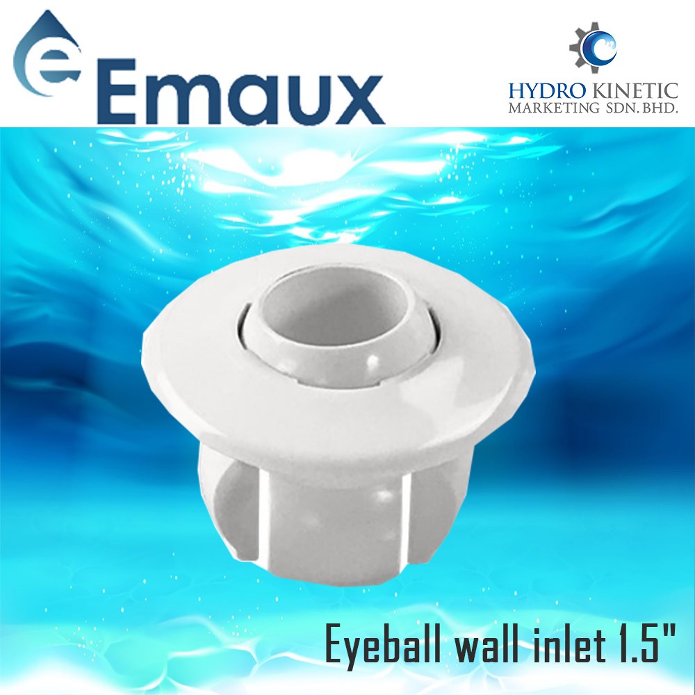 EMAUX ทางเข้าผนังลูกตา 1.5"