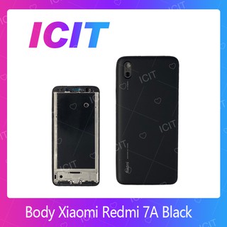 Xiaomi Redmi 7A  อะไหล่บอดี้ เคสกลางพร้อมฝาหลัง Body อะไหล่มือถือ คุณภาพดี สินค้ามีของพร้อมส่ง (ส่งจากไทย) ICIT 2020