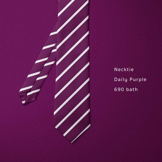 Gaiser Necktie Daily Purple