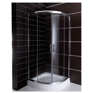 Shower screen SHOWER ENCLOSURE BD-CUR001GCR 90X90CM. Shower screen toilet ฉากกั้นอาบน้ำ ฉากกั้นอาบน้ำ BD-CUR001GCR 90x90