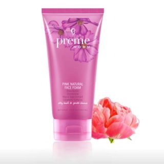 Preme Nobu Pink Natural Face Foam 50g เพื่อผิวสะอาดนุ่ม ชุ่มชื้นดูแลด้วยโฟมสูตรอ่อนโยน พร้อมคงสมดุลตามธรรมชาติ