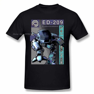 【ลดอายุ】Gildan เสื้อยืดคอกลม แขนสั้น ผ้าฝ้าย 100% พิมพ์ลาย Robocop Ed-209 พลัสไซซ์ สําหรับผู้ชาย