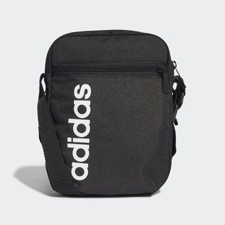 🎒รหัส DT4822 กระเป๋าสะพายข้าง ยี่ห้อ adidas รุ่น Linear Core Organizer Bag สีดำ ของแท้ 💯% ราคา 450 บาท🎒