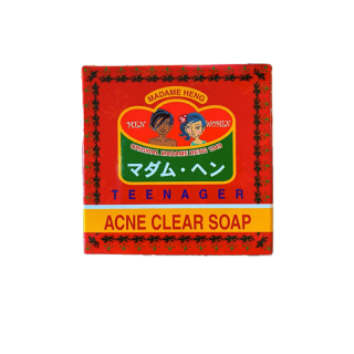 สบู่มาดามเฮง ถูกที่สุด‼️ สบู่สิวสมุนไพร แอคเน่ มาดามเฮง Acne Clear Soap Madame Heng