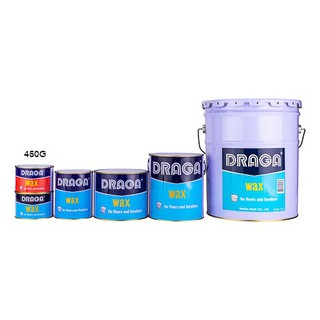 ขี้ผึ้งขัดพื้น DRAGA D924 450G