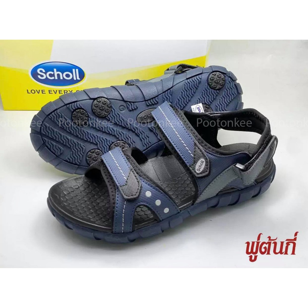 Scholl รองเท้าสกอลล์-นโปเลียน Napolien รองเท้ารัดส้น สำหรับผู้ชายและผู้หญิง Comfort Sandal เบา ทนทาน