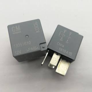 Relay 13351610 รีเลย์ GM  4 pin 80A 12V สามารถแทน HFV7 012-HSTM-R 80A