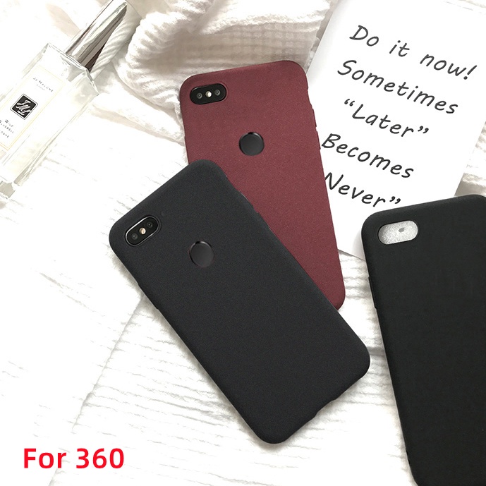 เคสโทรศัพท์มือถือแบบนิ่ม TPU ผิวด้าน บางมาก สีพื้น เรียบง่าย สําหรับ 360 N5S N6 N6LITE N6PRO N7 N7PR