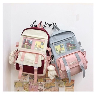 ส่งฟรี!!! ทักก่อนสั่ง!! Taffy backpack กระเป๋าเป้ กระเป๋าแฟชั่น กระเป๋าเดินทาง กระเป๋าแบคแพค