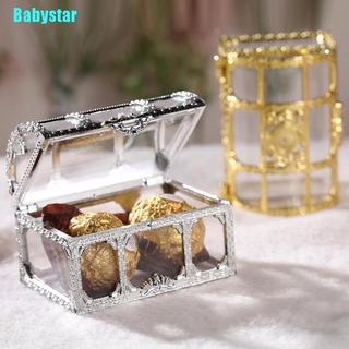 Babystar กล่องเก็บของ แบบพกพา สีเงิน สีทอง 1 ชิ้น