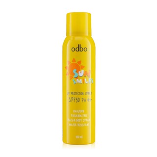 ครีมกันแดดODBO Sun Smiles UV Protection Spray SPF50/PA++ 100g #OD 1201