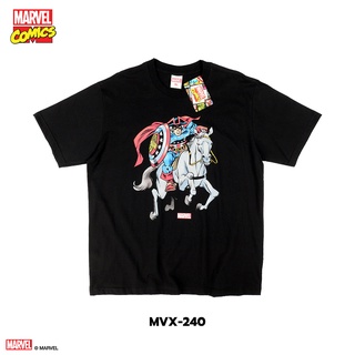 Power 7 Shop เสื้อยืดการ์ตูน มาร์เวล ลิขสิทธ์แท้ MARVEL COMICS  T-SHIRTS (MVX-240)