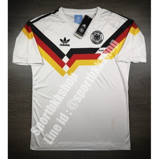 [Retro] - เสื้อฟุตบอล Germany Home เยอรมัน เหย้า ชุดแชมป์บอลโลก 1990