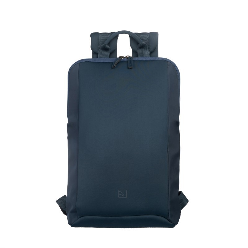 กระเป๋าเป้สะพายหลังสีน้ําเงินขนาดกลาง Tucano Flat